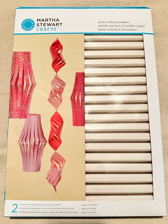 Martha Stewart Other - Martha Stewart | Craft | Crafts Paper Lantern & Garland Template